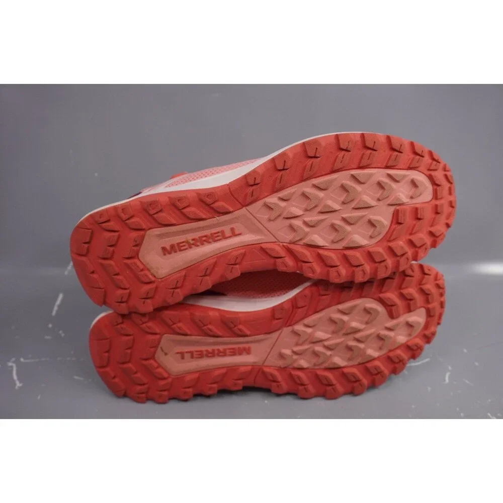 Merrell Womens Fly Strike 2 Trail Running Shoes Sz 9 Soft Coral Hiking